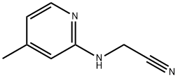 Glycinonitrile, N-(4-methyl-2-pyridyl)- (6CI) Structure