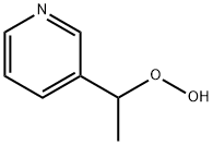 Hydroperoxide, 1-(3-pyridinyl)ethyl (9CI) Structure