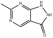 3H-Pyrazolo[3,4-d]pyrimidin-3-one, 1,2-dihydro-6-methyl- (6CI) Structure