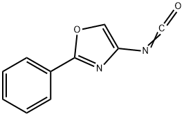 이소시안산,2-페닐-4-옥사졸릴에스테르(6CI) 구조식 이미지