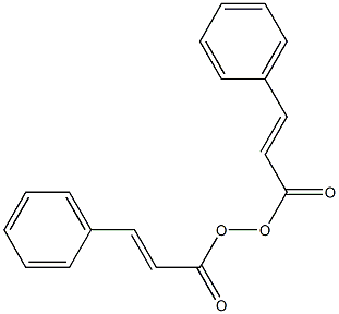 Peroxide,bis(1-oxo-3-phenyl-2-propenyl) (9CI) 구조식 이미지