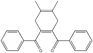 Methanone,(4,5-dimethyl-1,4-cyclohexadiene-1,2-diyl)bis[phenyl- (9CI) Structure