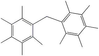 Benzene,1,1'-methylenebis[2,3,4,5,6-pentamethyl- (9CI) Structure