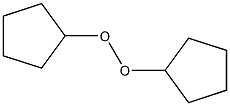 Peroxide, dicyclopentyl (9CI) Structure