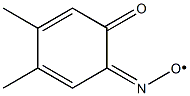 Nitroxide,  3,4-dimethyl-6-oxo-2,4-cyclohexadien-1-ylidene  (9CI) Structure