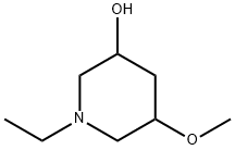 3-Piperidinol, 1-ethyl-5-methoxy- (5CI) 구조식 이미지