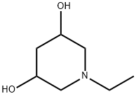 3,5-Piperidinediol, 1-ethyl- (5CI) 구조식 이미지