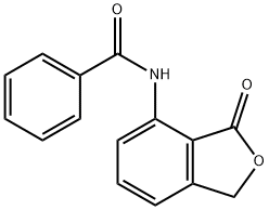 Phthalide, 7-benzamido- (5CI) Structure
