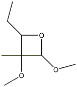 펜탄,1,3-에폭시-1,2-디메톡시-2-메틸-(5CI) 구조식 이미지