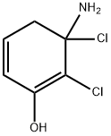 Phenol,  3-amino-2,3-dichloro-  (6CI) Structure