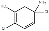 Phenol,  5-amino-2,5-dichloro-  (6CI) 구조식 이미지