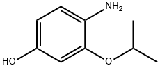Phenol, 4-amino-3-isopropoxy- (5CI) 구조식 이미지