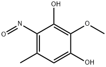 Orcinol, 2-methoxy-4-nitroso- (4CI) 구조식 이미지