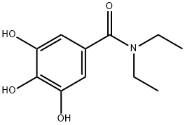 Gallamide, N, N-diethyl- (4CI) 구조식 이미지