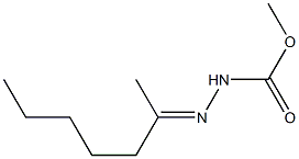 Carbazic  acid,  3-(1-methylhexylidene)-,  methyl  ester  (5CI) 구조식 이미지
