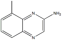 Quinoxaline, 2-amino-8-methyl- (5CI) Structure