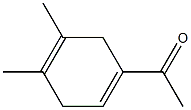 Ketone, 4,5-dimethyl-1,4-cyclohexadien-1-yl methyl (5CI) Structure