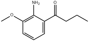 Butyrophenone, 2-amino-3-methoxy- (5CI) Structure
