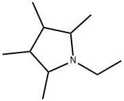 피롤리딘,1-에틸-2,3,4,5-테트라메틸-(4CI) 구조식 이미지