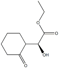 시클로헥산아세트산,-alpha-hydroxy-2-oxo-,에틸에스테르,(-alpha-S)-(9CI) 구조식 이미지