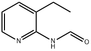 Formamide, N-(3-ethyl-2-pyridyl)- (5CI) Structure