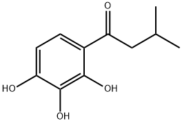 Butyrophenone, 2,3,4-trihydroxy-3-methyl- (5CI) Structure