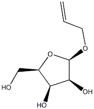 beta-D-Lyxofuranoside, 2-propenyl (9CI) Structure