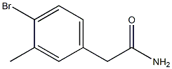 Acetamide, 2-[4-bromo-m-tolyl]- (5CI) Structure