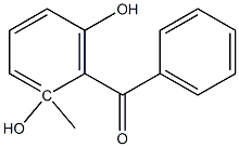 Benzophenone, 2,6-dihydroxy-2-methyl- (4CI) Structure