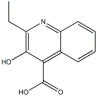 Cinchoninic acid, 2-ethyl-3-hydroxy- (4CI) Structure