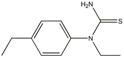 우레아,1-에틸-1-(p-에틸페닐)-2-티오-(4CI) 구조식 이미지