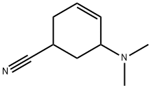 3-Cyclohexene-1-carbonitrile,  5-dimethylamino-  (5CI) Structure