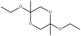 p-디옥산,2,5-디에톡시-2,5-디메틸-(5CI) 구조식 이미지
