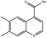 Cinchoninic acid, 6,7-dimethyl- (5CI) Structure