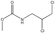 Carbamic  acid,  (2,3-dichloropropyl)-,  methyl  ester  (5CI) Structure