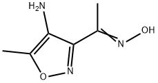 케톤,4-아미노-5-메틸-3-이속사졸릴메틸,옥심(5CI) 구조식 이미지