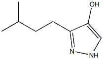 4-피라졸롤,3-이소아밀-(3CI) 구조식 이미지