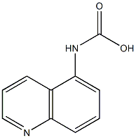 5-Quinolinecarbamic  acid  (3CI) Structure