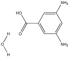 Benzoic  acid,  3,5-diamino-,  monohydrate  (6CI) Structure