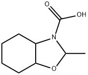 3-Benzoxazolinecarboxylic  acid,  hexahydro-2-methyl-  (6CI) Structure