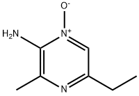 Pyrazine,  2-amino-5-ethyl-3-methyl-,  1-oxide  (5CI) Structure