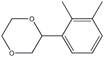 p-Dioxane,  2,3-dimethylphenyl-  (6CI) Structure