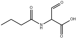 Malonaldehydic  acid,  butyramido-  (6CI) Structure