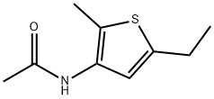 티오펜,3-아세트아미도-5-에틸-2-메틸-(5CI) 구조식 이미지