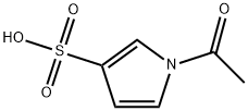 3-피롤설폰산,1-아세틸-(5CI) 구조식 이미지
