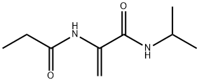 Acrylamide,  N-isopropyl-2-propionamido-  (5CI) Structure