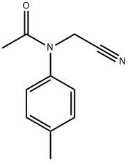 p-아세토톨루이드,N-(시아노메틸)-(4CI) 구조식 이미지