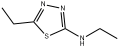 1,3,4-티아디아졸,2-에틸-5-에틸아미노-(5CI) 구조식 이미지