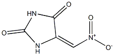 Hydantoin,  5-nitromethylene-  (3CI) Structure
