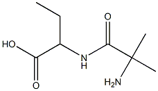 Butyric  acid,  -alpha--(-alpha--aminoisobutyrylamino)-  (3CI) Structure